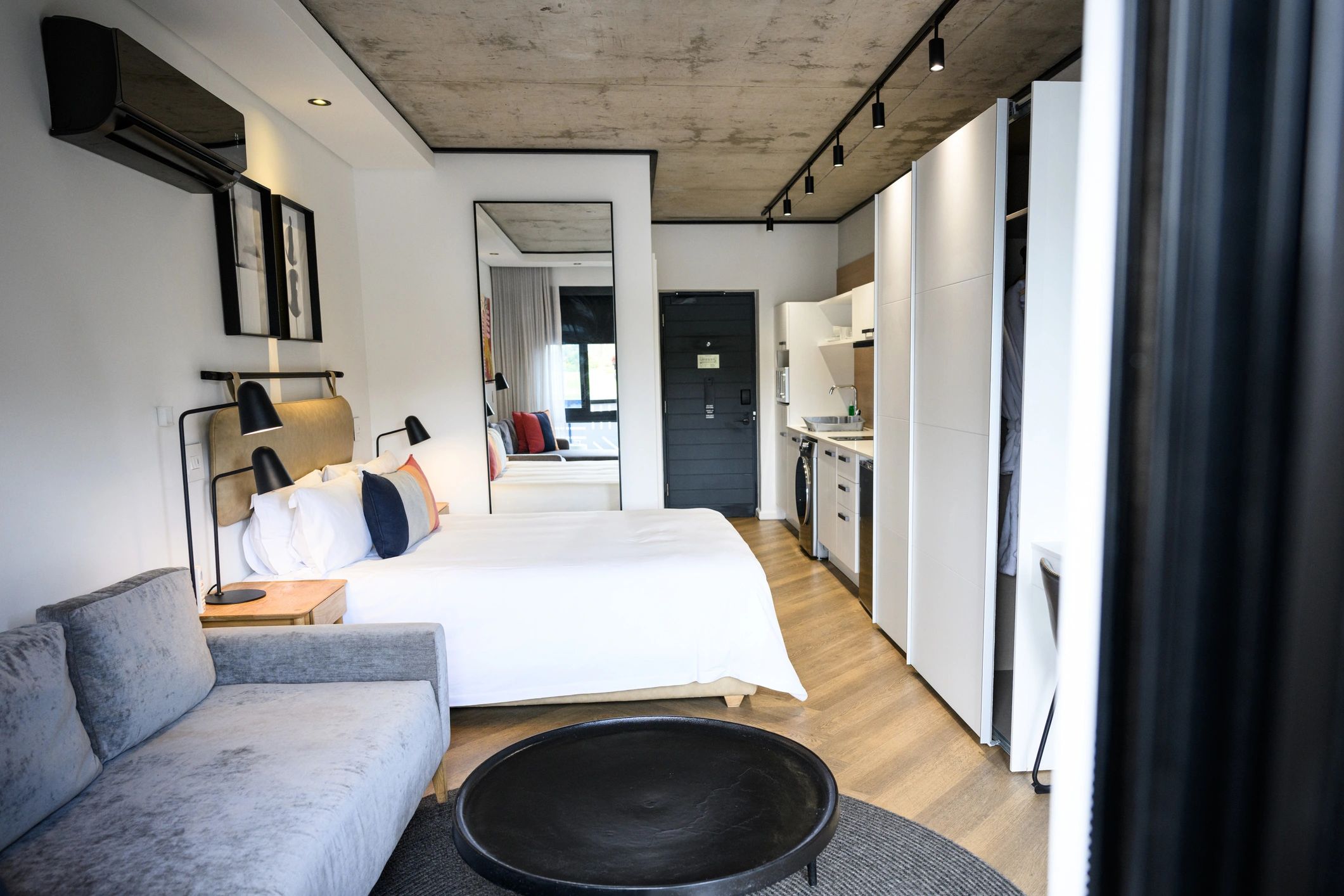Modern bedroom interior